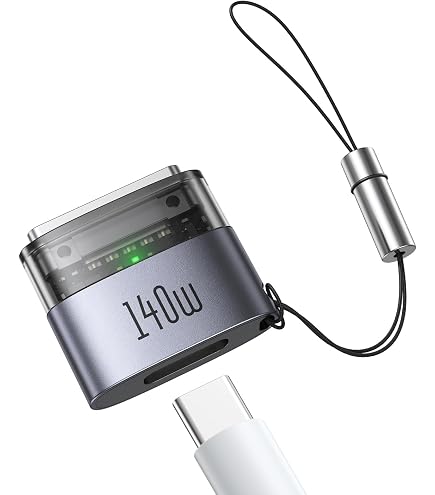 Amazon.com: mcdodo 140W USB-C to Magsafe 3 Adapter with Lanyard